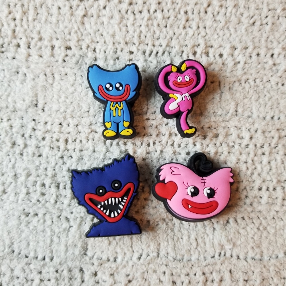 Huggy Wuggy charms for Crocs